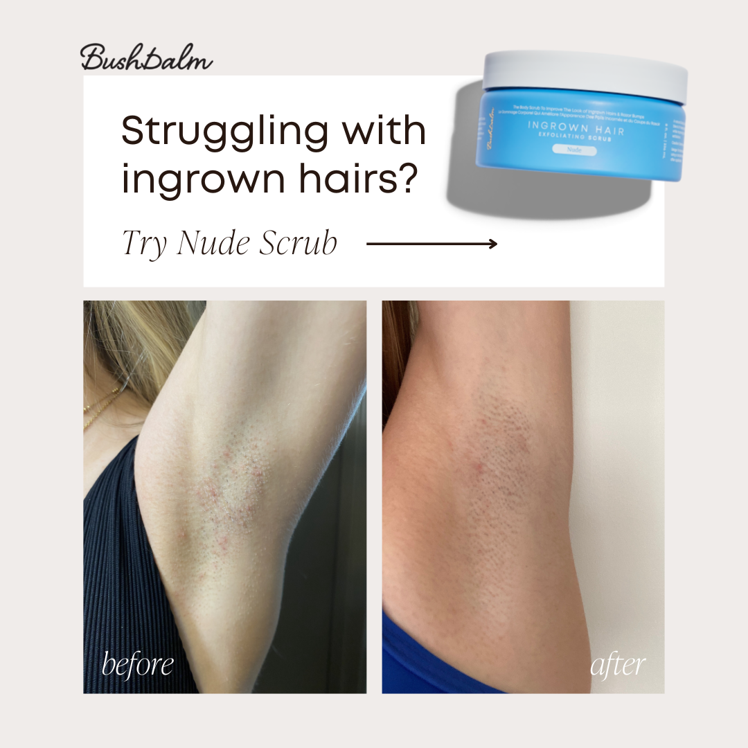 Ingrown Hair Exfoliating Scrub - Nude